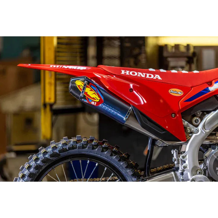 FMF Racing - Honda CRF250 Anodized Titanium Factory 4.1 RCT Slip on w/Carbon Cap