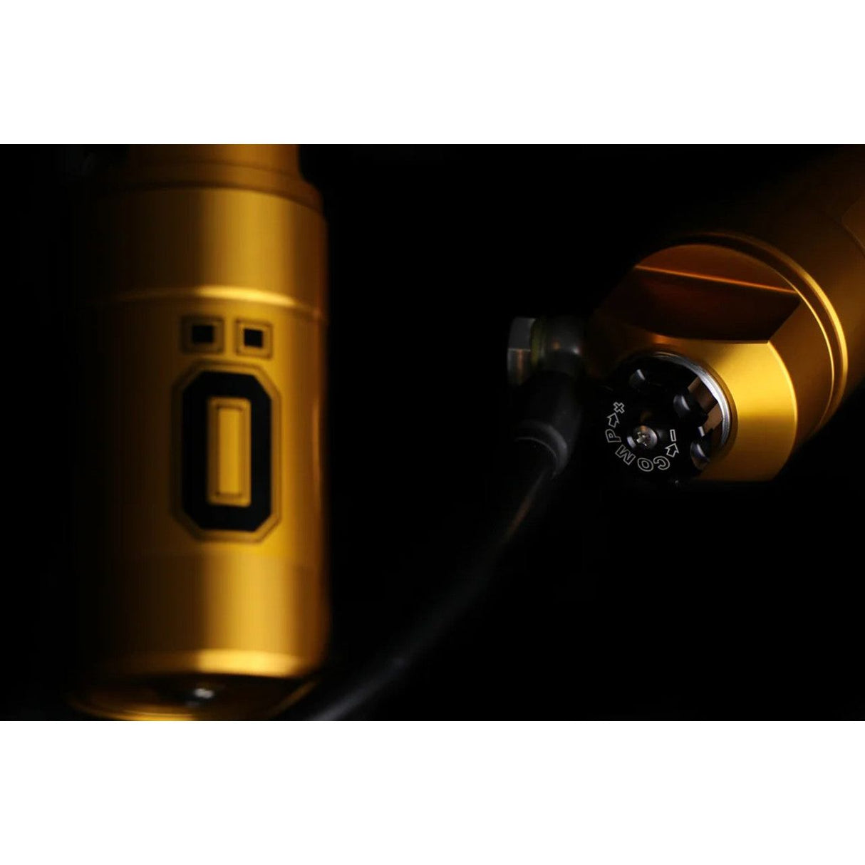 Ohlins - 2014-2024 - Harley Davidson FL Touring STX 36 Twin Blackline 13in Shocks