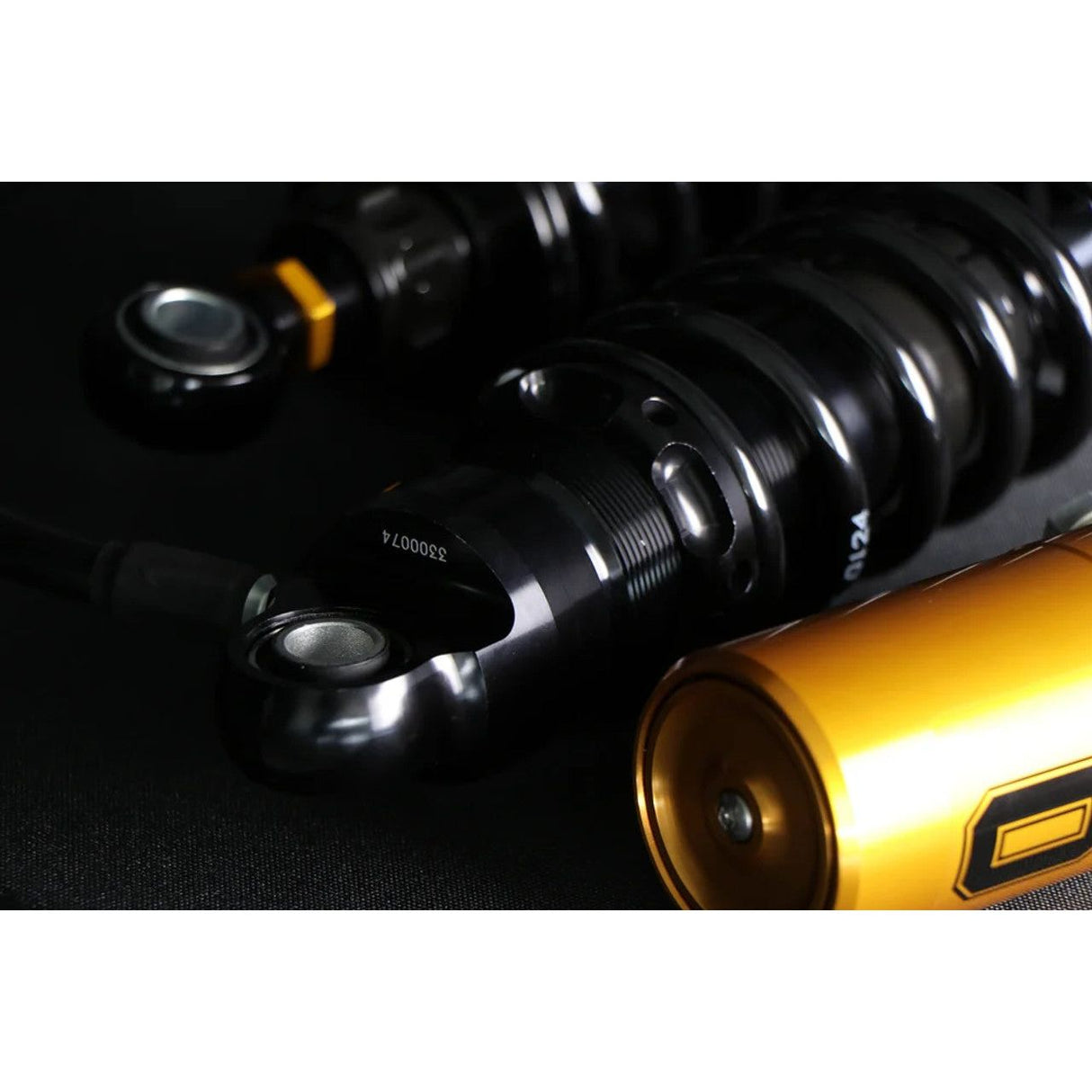 Ohlins - 2014-2024 - Harley Davidson FL Touring STX 36 Twin Blackline 13in Shocks