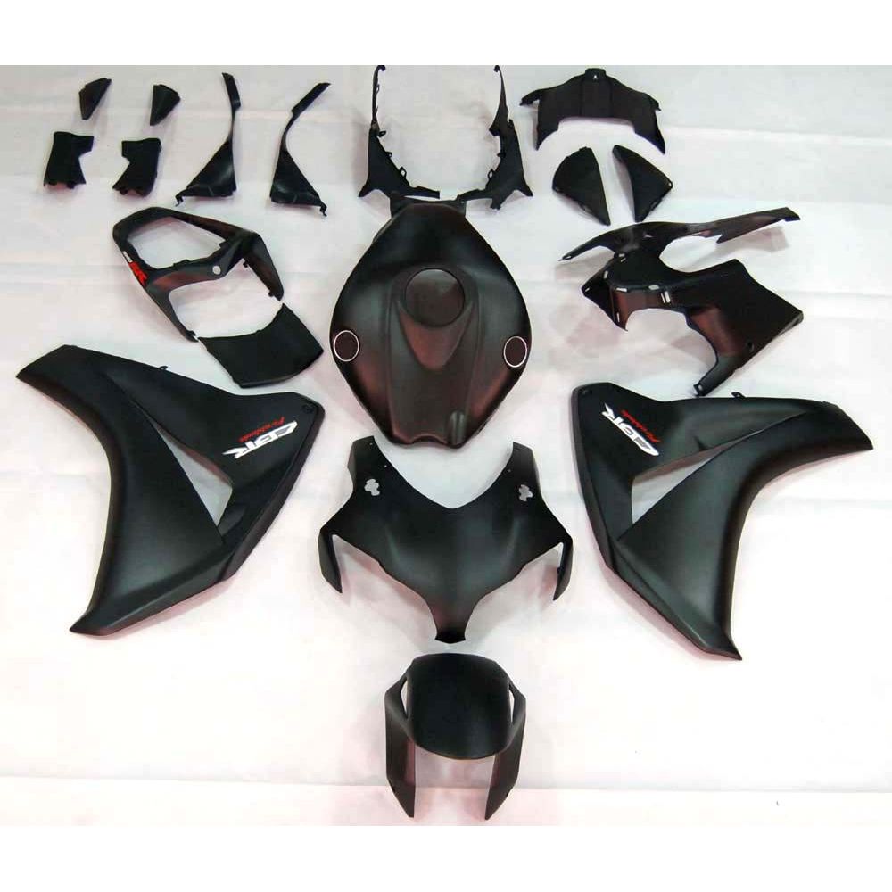 2008-2011 CBR1000RR Honda Matte Black Fairing Kit