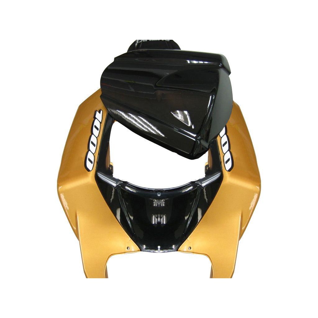 2007-2008 Suzuki GSXR 1000 Gold&Black Fairing Kit