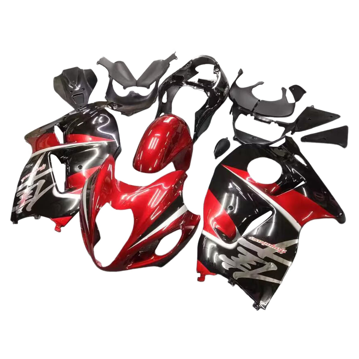 1999-2007 Suzuki Hayabusa GSXR1300 G-Black&Red Kit