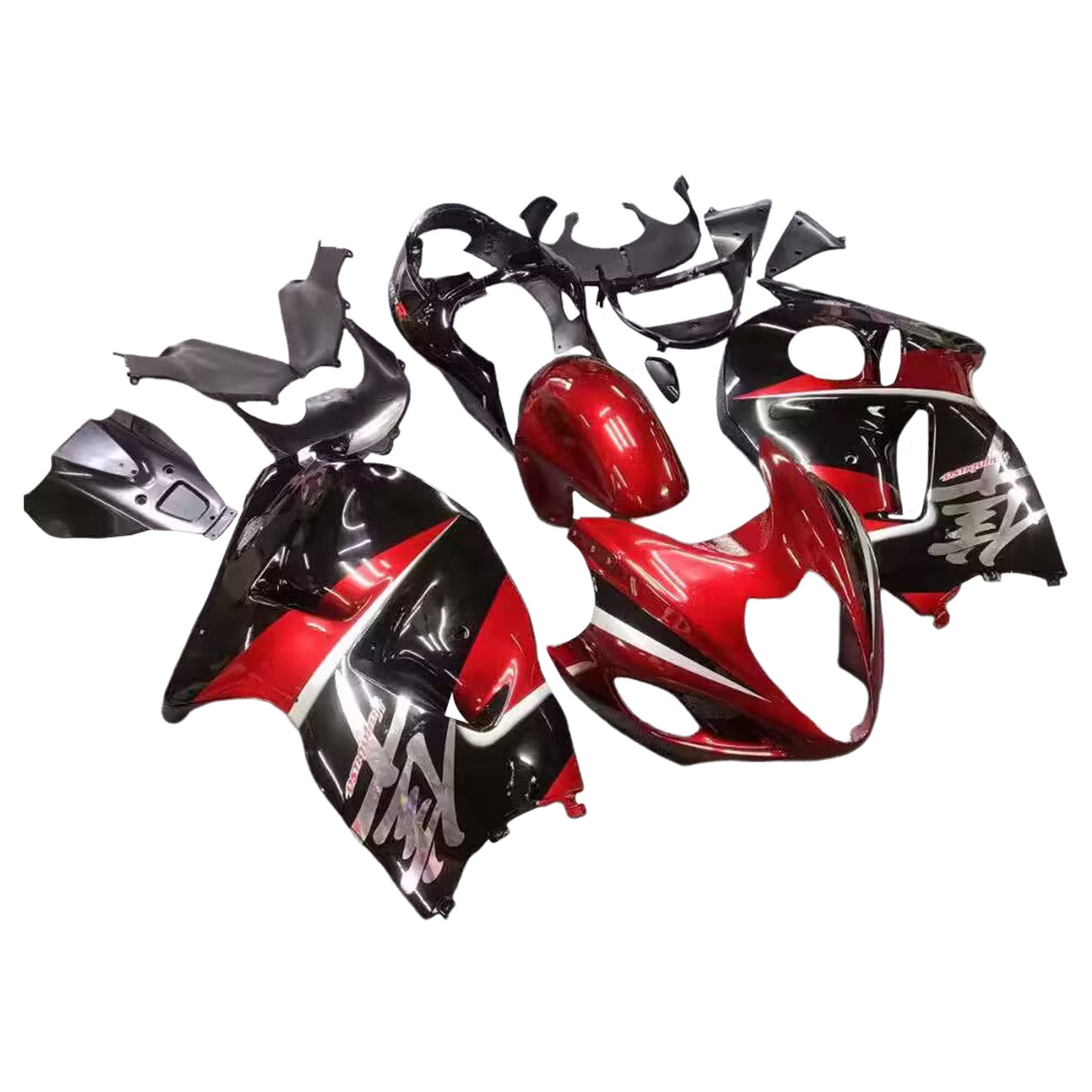 1999-2007 Suzuki Hayabusa GSXR1300 G-Black&Red Kit