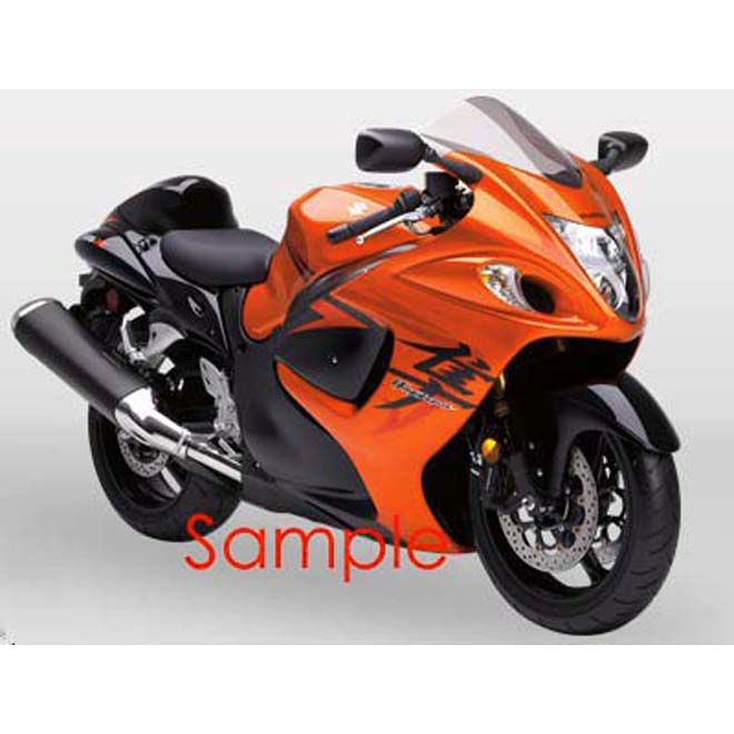 2008-2020 Suzuki Hayabusa GSX1300R Gloss Orange&Black Fairing Kit