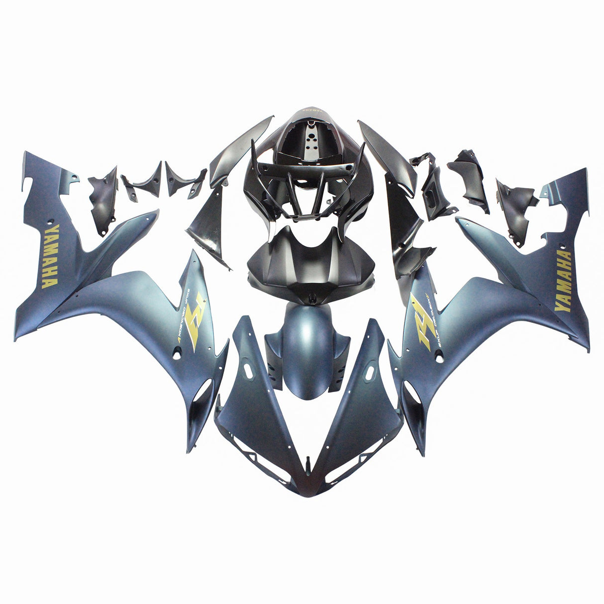 2004-2006 Yamaha YZF 1000 R1 Dark Blue Fairing Kit