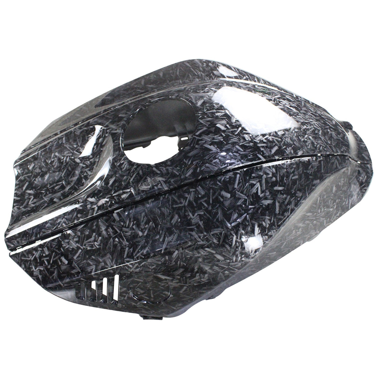 2021-2024 - Yamaha YZF-R7 Carbon Fiber Marble Black Fairing Kit