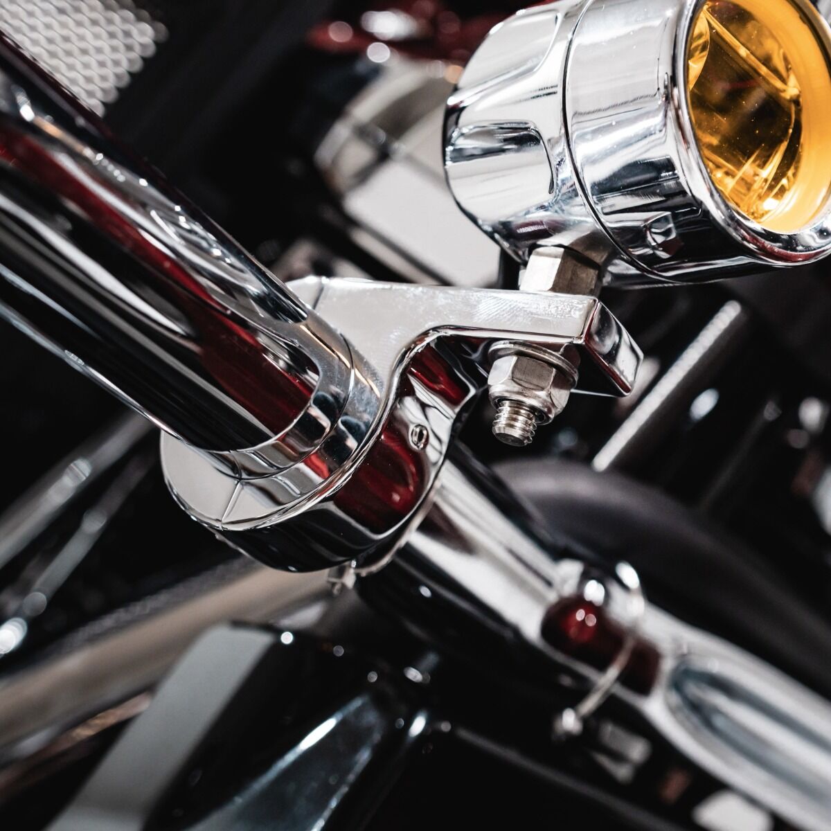 Custom Dynamics - ProBEAM® Accessory Mounting Clamp Kit for 1-1/4" Tube - Chrome