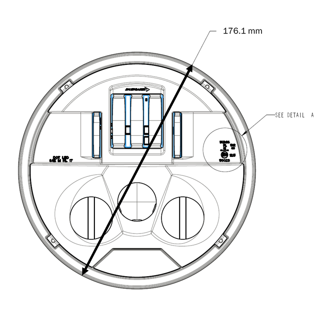 Custom Dynamics - 2014-2023 Indian - 7" Probeam LED Headlamp - Black