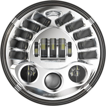 Custom Dynamics - 2014-2023 Indian - 7" Adaptive Headlamp - Chrome