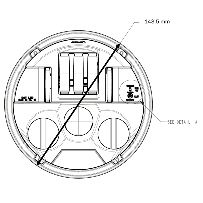 Custom Dynamics - 2000-2024 Harley Davidson FXLRST/FXRST- ProBEAM Headlight Kit - 5-3/4" - Black