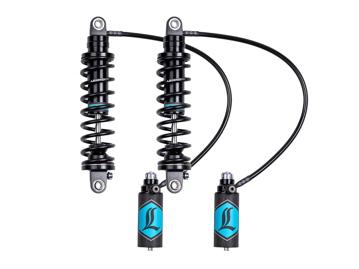Legend Suspension - 2014-2024 Harley Touring - Revo Arc Remote Reservoir Shocks