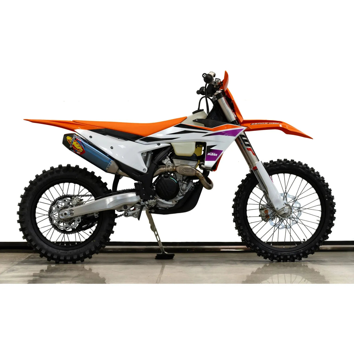FMF Factory 4.1 RCT Titanium Anodized Slip-On w/ Carbon Cap Gas Gas | Husqvarna | KTM 350/450 2018-2022