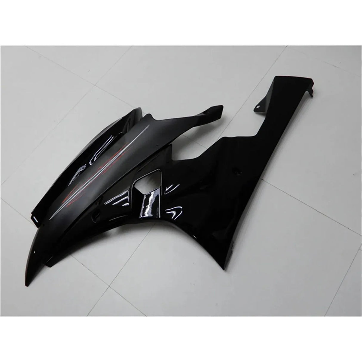 2006-2007 Yamaha YZF R6 Glossy Matte Black Fairings