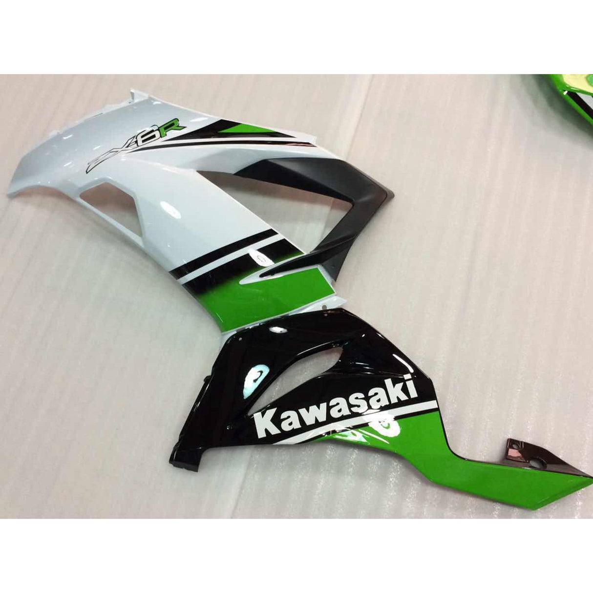 2013-2018 Kawasaki ZX6R Fairing Green&Black Kit
