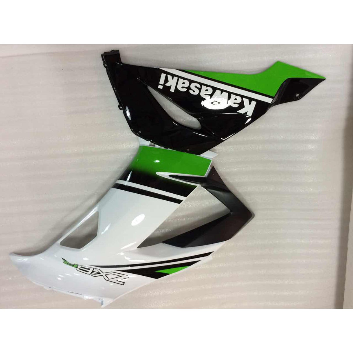 2013-2018 Kawasaki ZX6R Fairing Green&Black Kit