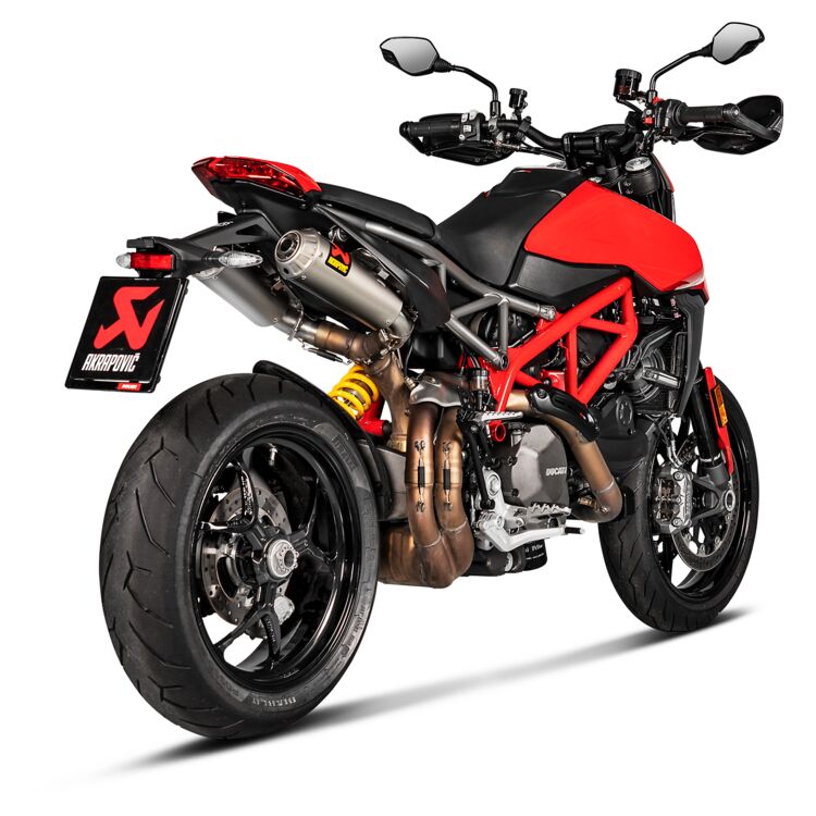 Akrapovic GP Slip-On Exhaust - 2019-2025 Ducati Hypermotard 950 / 950 SP