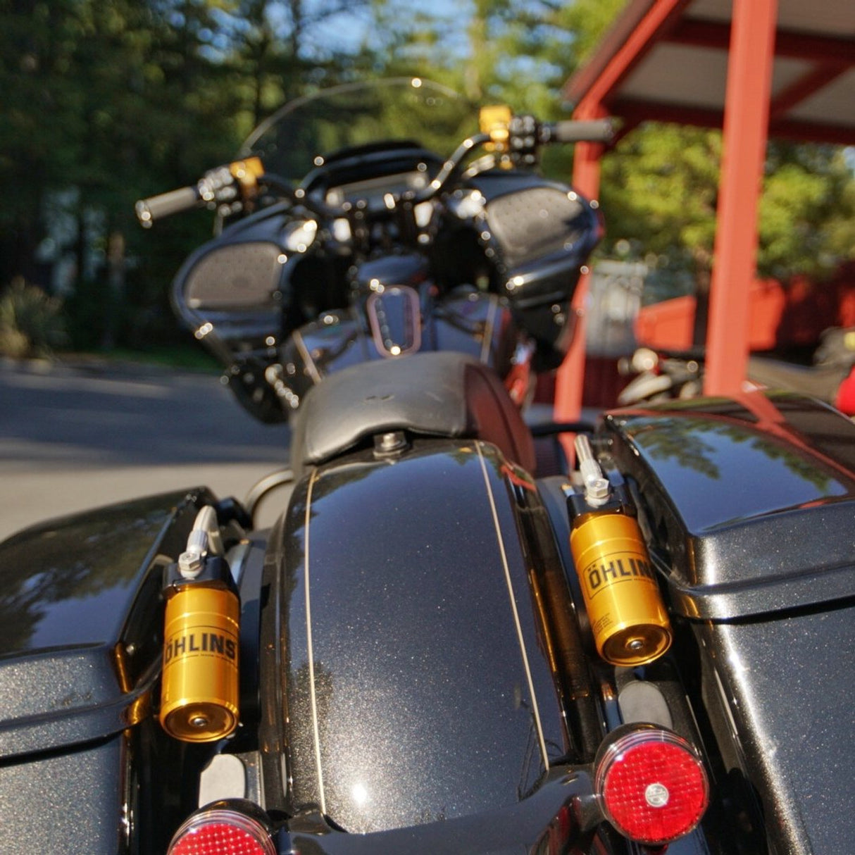 Ohlins - 1990-2013 Harley Davidson Twin Bagger Shocks