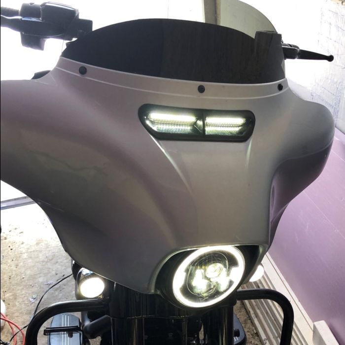 Custom Dynamics - 2014-2023 Harley Davidson LED Vent Insert