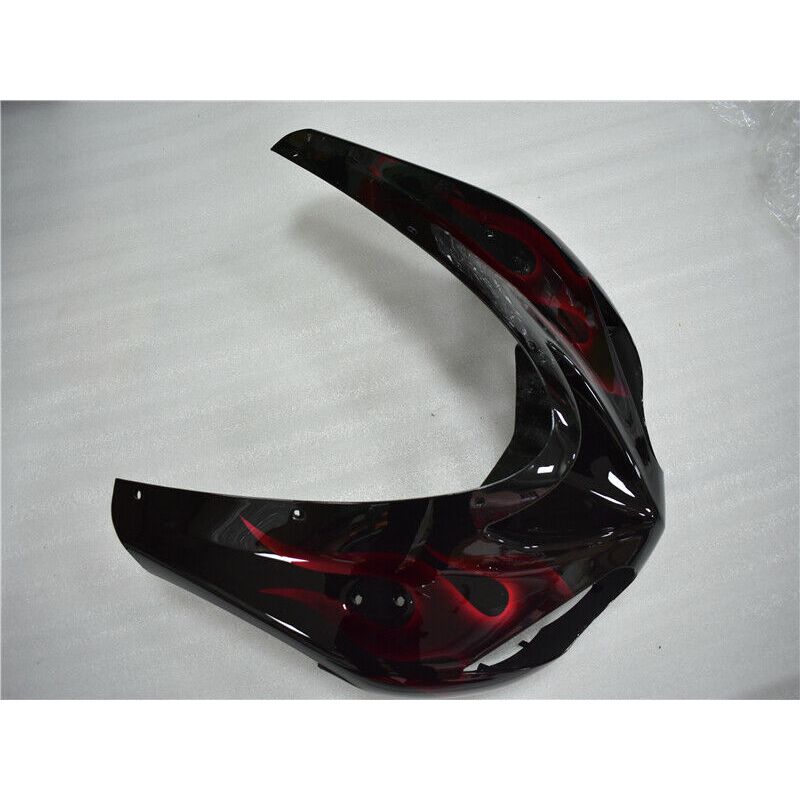 2006-2007 Kawasaki ZX10R Fairing Red Flame Kit