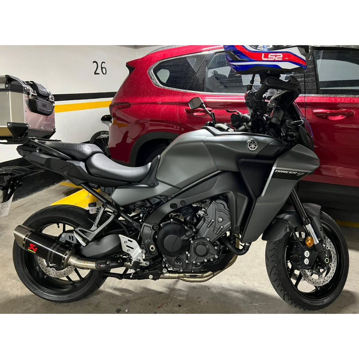 Akrapovic Racing Exhaust System Yamaha Tracer 9 GT 2021-2024