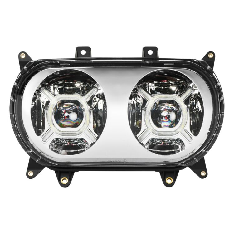 Custom Dynamics - 2015-2024 Harley Davidson RoadGlide - Double-X Led Headlights