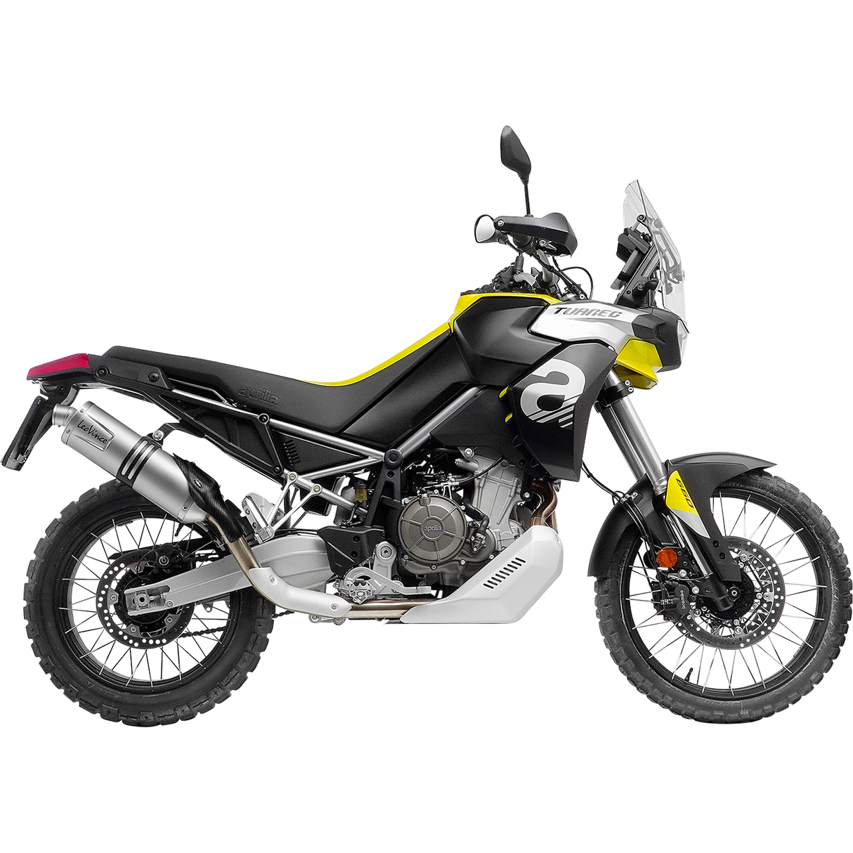 LeoVince LV One EVO Slip-On Exhaust - 2022-2024 Aprilia Tuareg 660