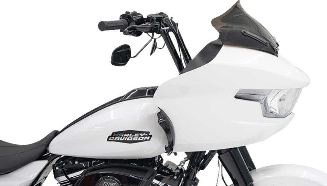 Klock Werks - 2023+ Harley Davison - 10" Kolor Flare* Windshield - Bronze