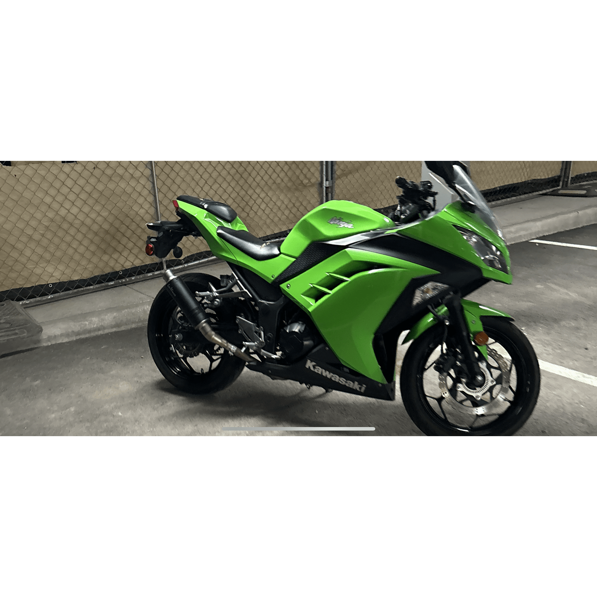 LeoVince GP Corsa Slip-On Exhaust - 2013-2017 Kawasaki Ninja 300