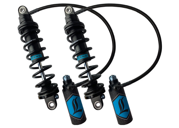 Legend Suspension - 2014-2024 Harley Touring - Revo Arc Remote Reservoir Shocks