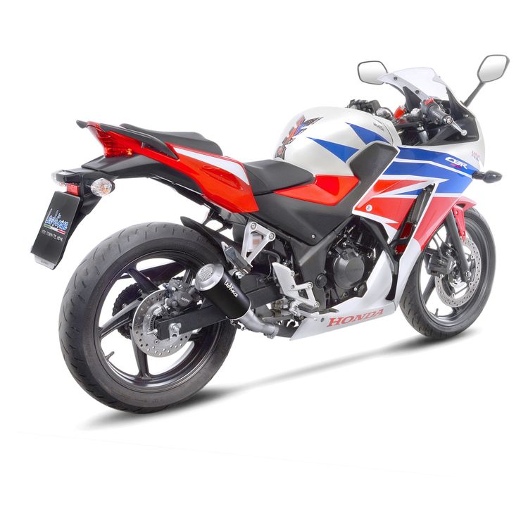 LeoVince LV-10 Slip-On Exhaust - 2015-2021 Honda CBR300R / CB300F