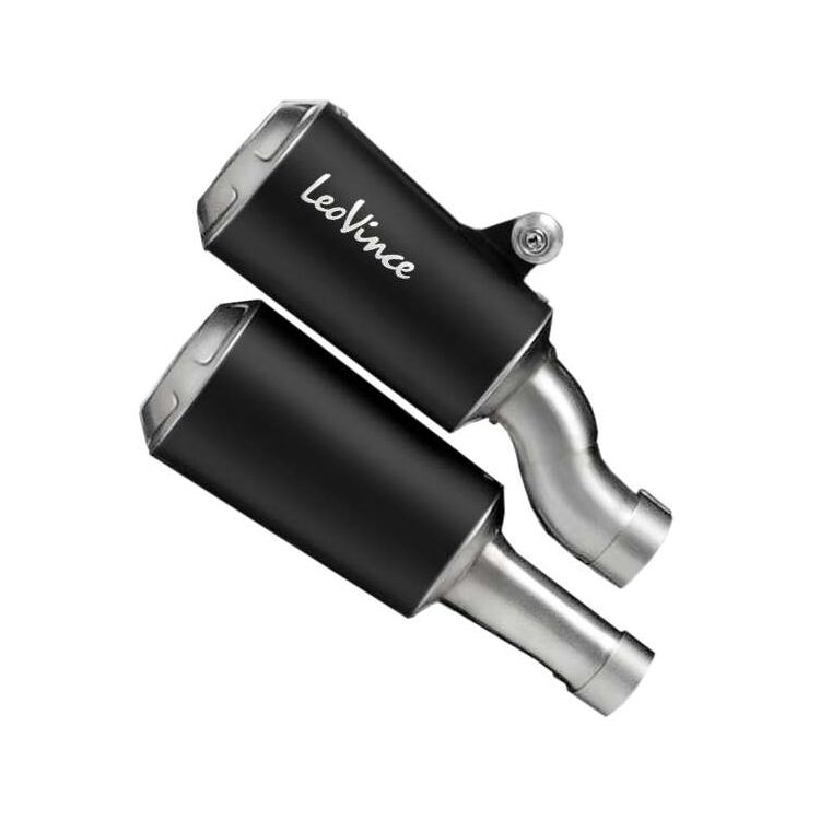 LeoVince LV-10 Slip-On Exhaust - 2021-2024 Triumph Speed Triple 1200 RR / RS