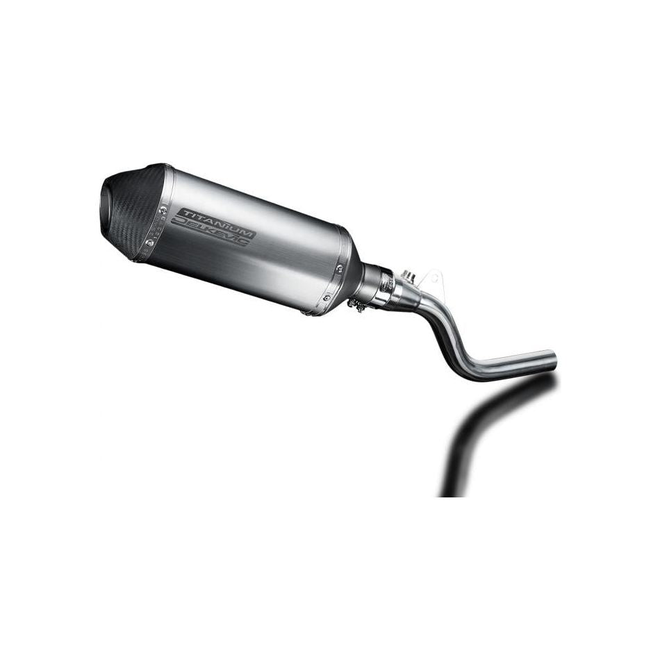 2009-2025 Kawasaki - KLX250 / KLX300 - Slip on 10 Inch Oval Titanium Muffler