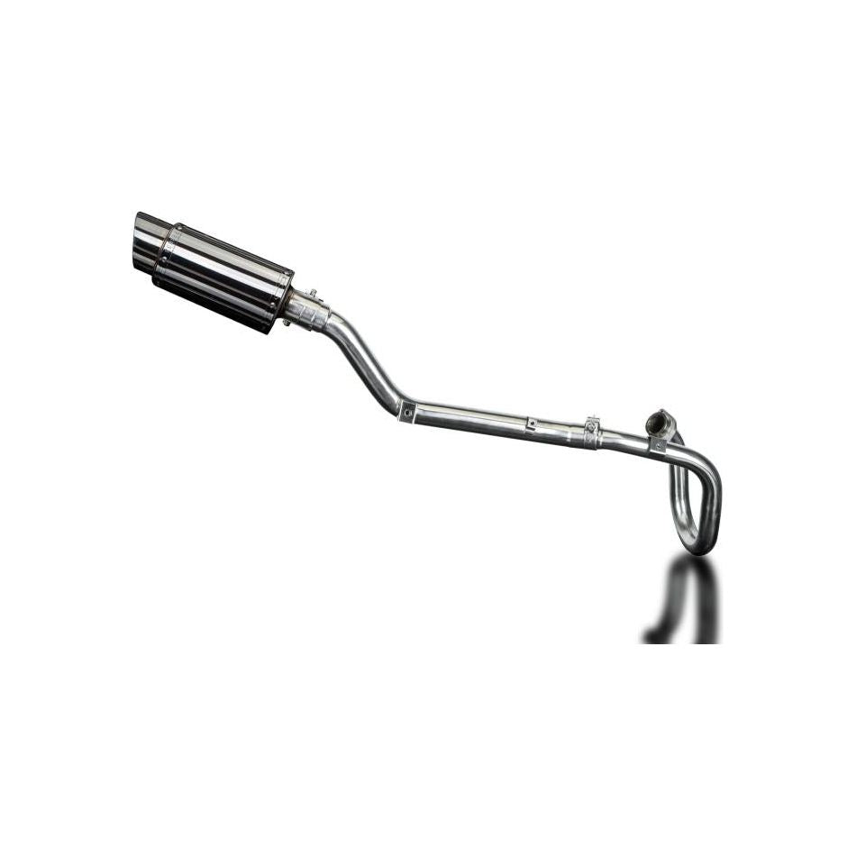 2000-2024 Suzuki DRZ400S Full Exhaust with 8 Inch Round Stainless Steel Muffler