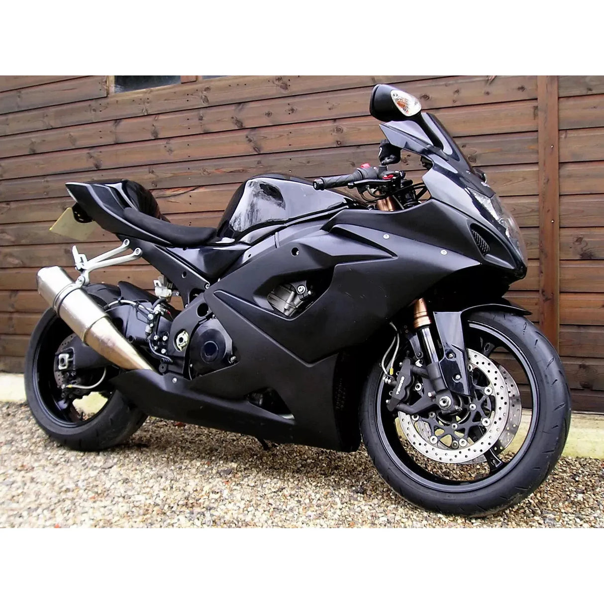 2005-2006 Suzuki GSXR 1000 Glossy Matte Black Fairings