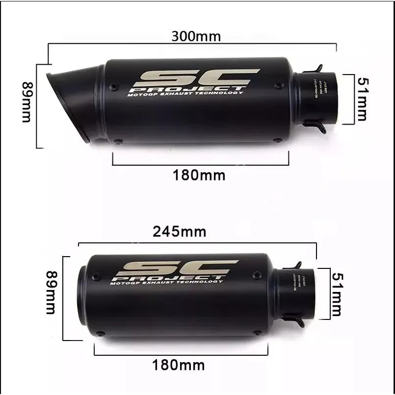 2009-2018 Kawasaki Ninja ZX10R Exhaust System Link Pipe Slip on Muffler Tips