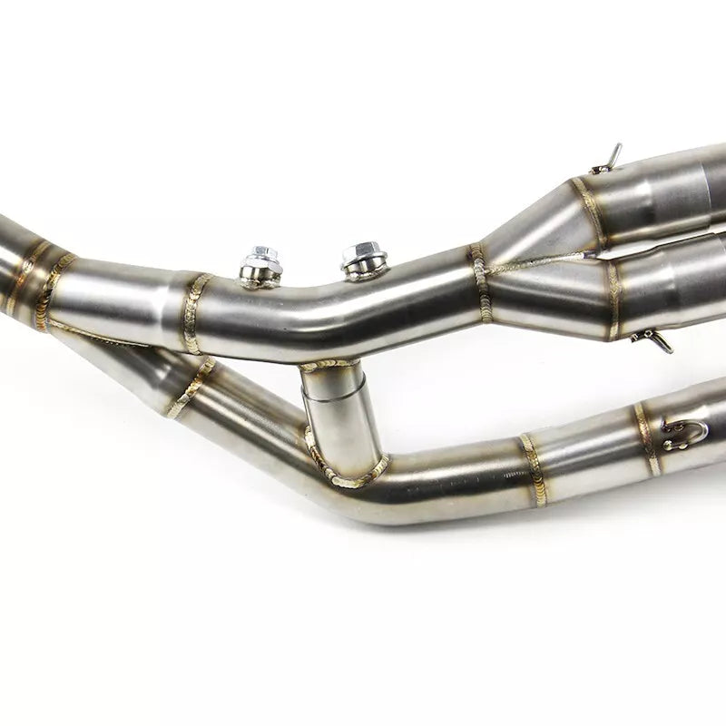 2019-2024 BMW S1000R Exhaust Tips Mid Pipe Titanium Alloy