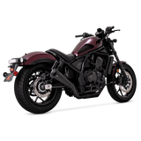 Vance & Hines 2021-2022- Honda Rebel 1100 S/O Black Slip-On Exhaust