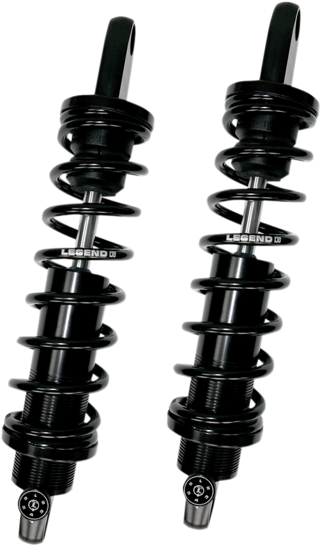 Legend Suspension - 1991-2017 Harley Dyna - Revo-A 12" Adjustable Coil Suspension