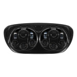 Hogworkz - Dual LED Blackout Headlight for Harley Road Glide 1998-2013