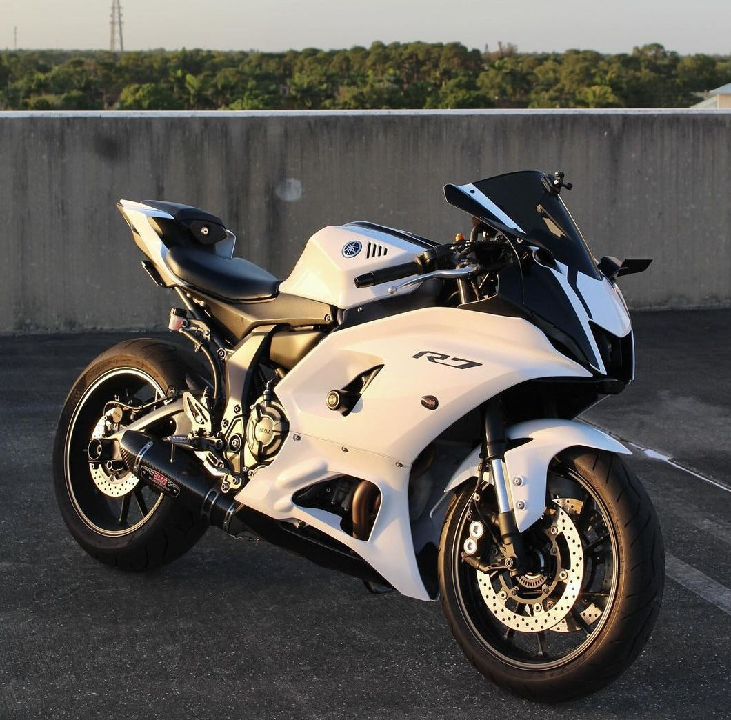 2021-2024 Yamaha YZF-R7 White Fairing Kit