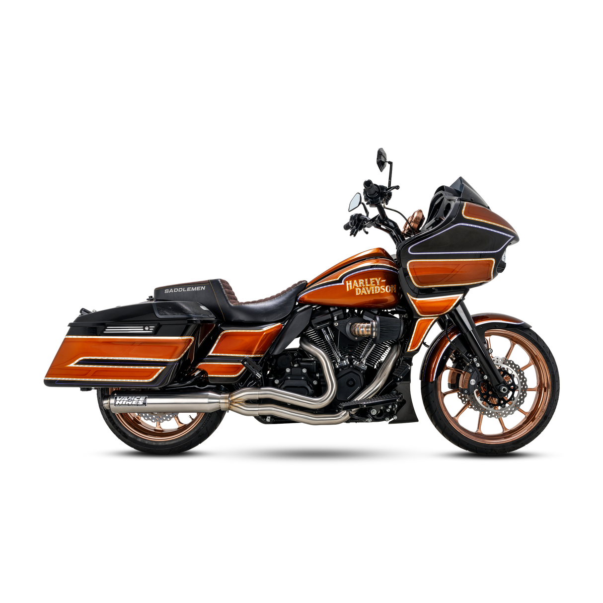 Vance & Hines 2017-2023 Harley Davidson Touring/CVO Touring Supersport 2-1 Performance Exhaust System