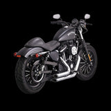 Vance & Hines 2012-2017- Harley Davidson Dyna Shortshots Staggered Chrome PCX Full System Exhaust