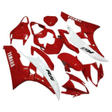 2006-2007 Yamaha YZF 600 R6 Red&White Fairing Kit