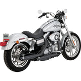 Vance & Hines 1991-2009- Harley Davidson Dyna 3In Slip-Ons Black Slip-On Exhaust