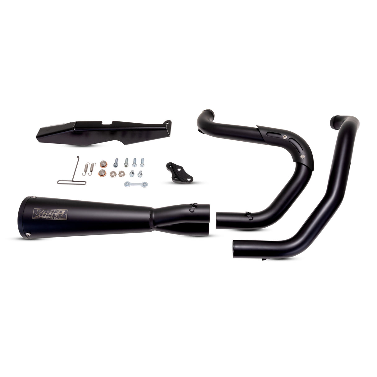 Vance & Hines 2004-2013- HD Sportster SS 2-1 Black Full System Exhaust