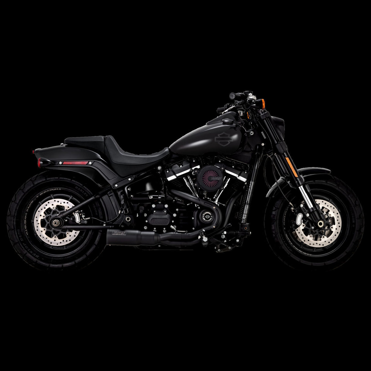 Vance & Hines 2018-2022- Harley Davidson Softail / Fat Bob Hi-Output 2-1 PCX Full System Exhaust