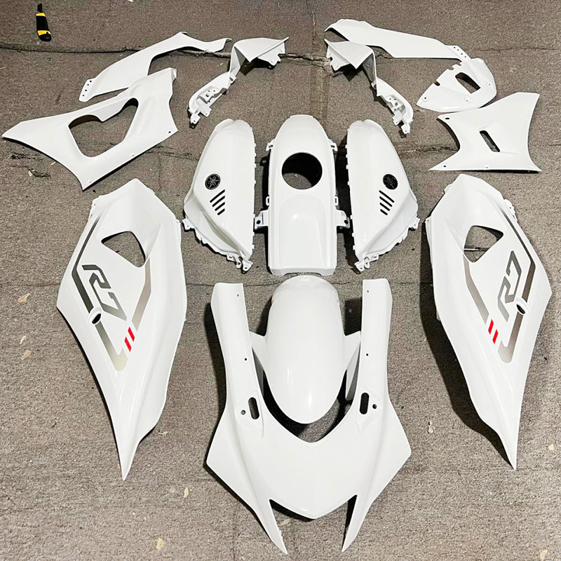 2021-2024 Yamaha YZF-R7 White Fairing Kit