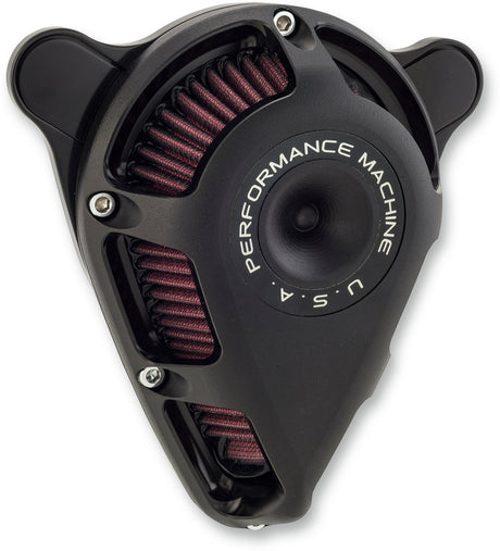 Performance Machine  1993-2017 HD - Jet Air Cleaner - Black Ops