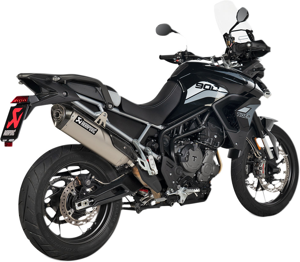 AKRAPOVIC Muffler - Titanium Tiger  850 /900 2020-2023 S-T9SO3-HRT 1811-4100