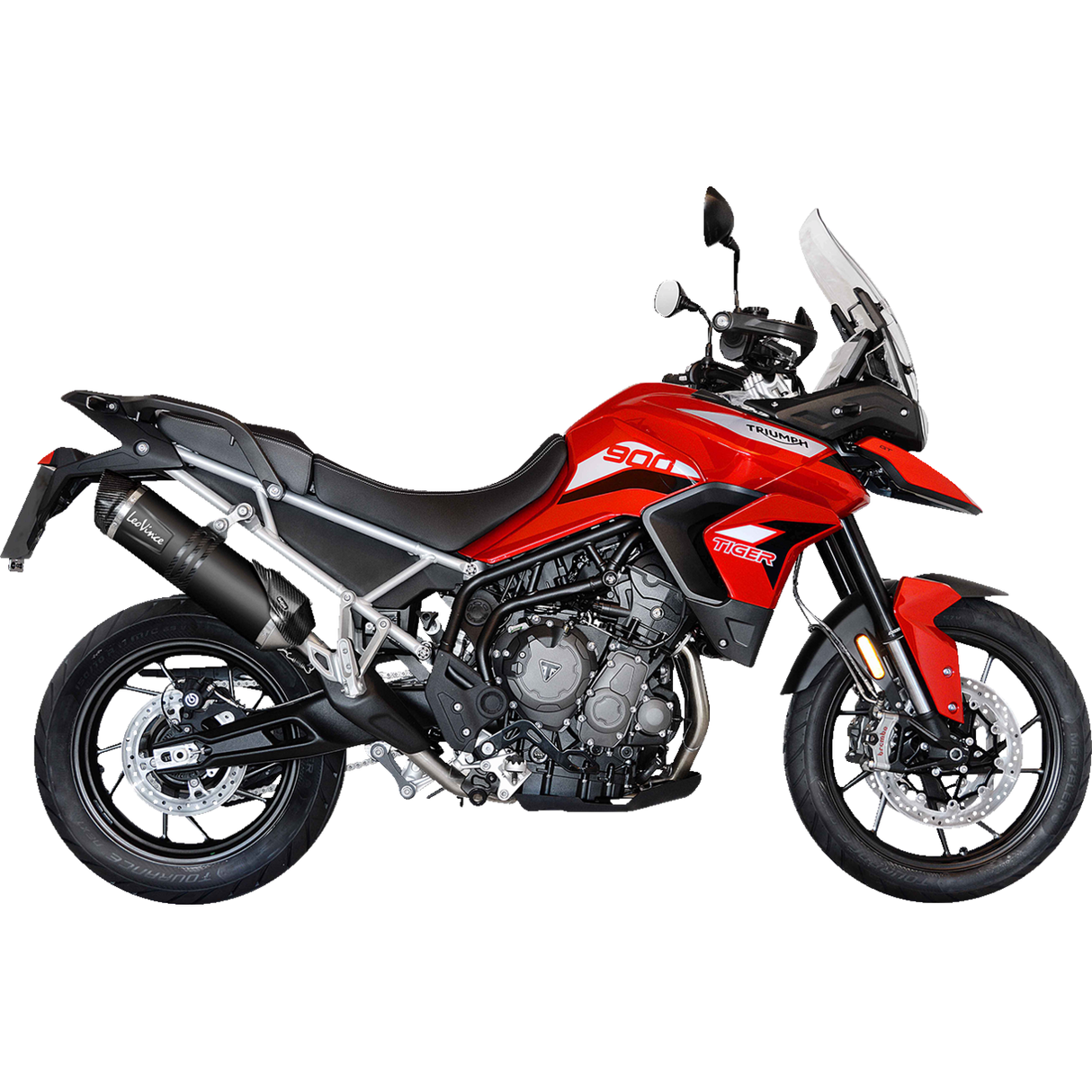 LeoVince LV One Evo Slip-On Exhaust - 2020-2023 Triumph Tiger 900 / GT / Rally